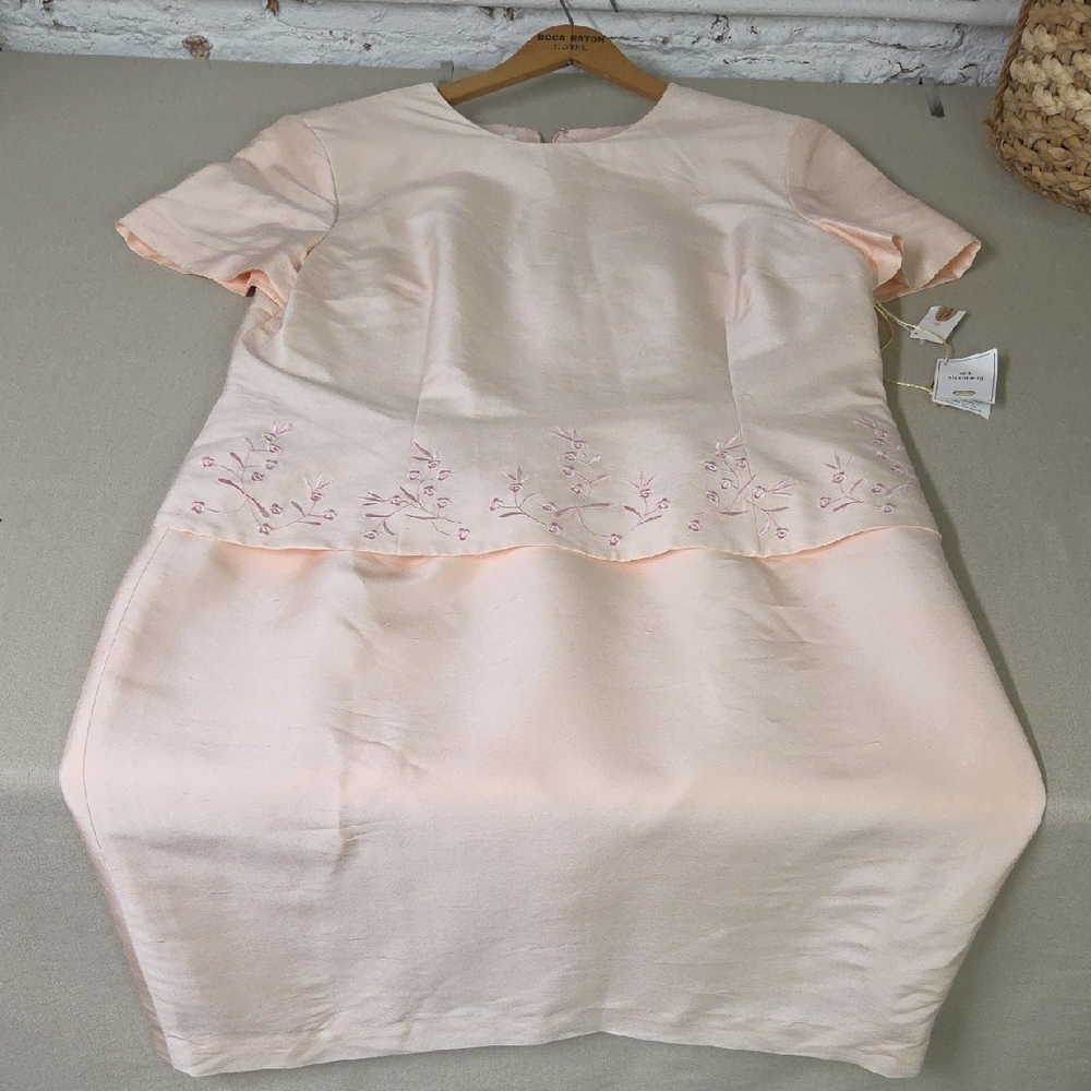 Talbots Light Pink Vintage Y2K 100% Silk NWT